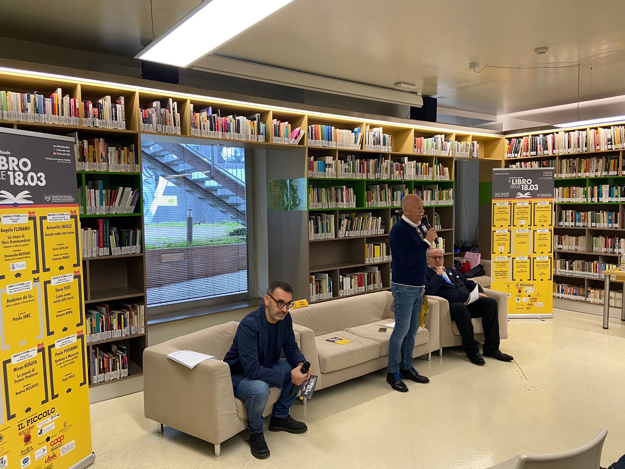 Immagine per Ritorna il salotto del Libro delle 18.03, gli ospiti attesi a Gorizia